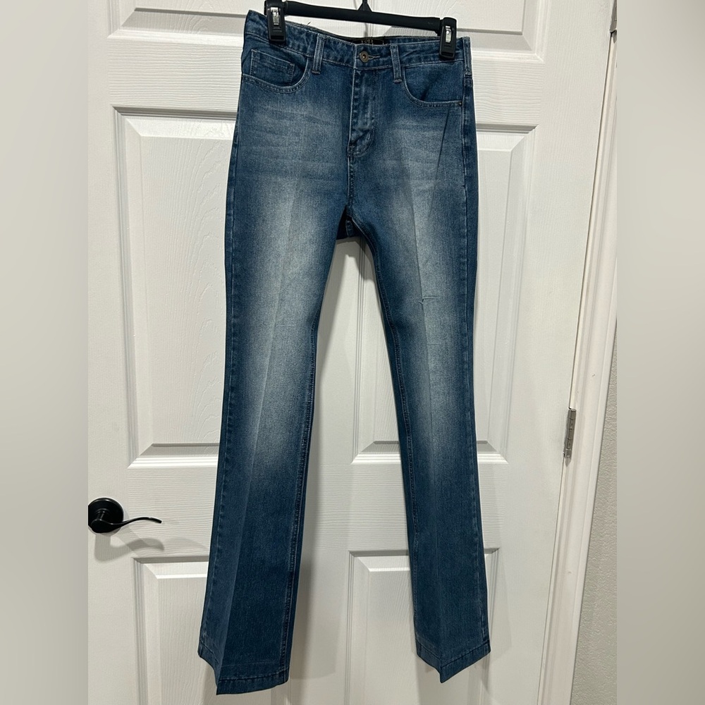 L&B Lucky & Blessed Bootcut Trouser‎ Jeans Women’s Size 4-Hemmed